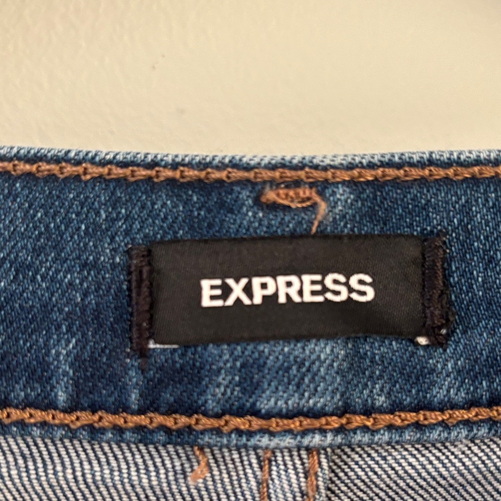 Express Dark Blue Wide Leg- 00L - Picture 2 of 5